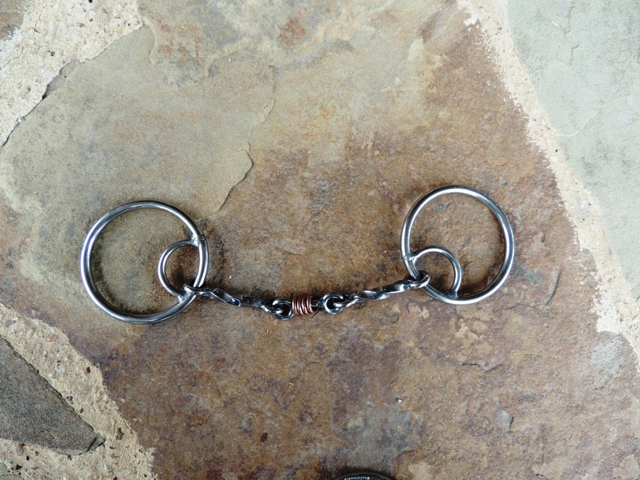 O-Ring SlowTwist DogBone Snaffle